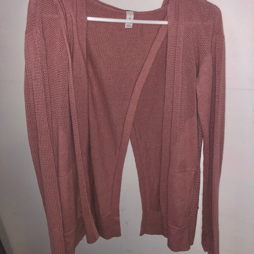 Lululemon recover/yoga cardigan size 4